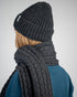 Treeanie Knitted Black Mel